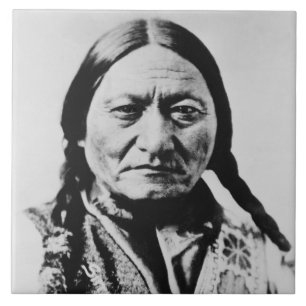Inföding: Lakota Sitting Bull Fort Buford Kakelplatta