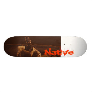 Inföding Skateboard Bräda 20,5 Cm