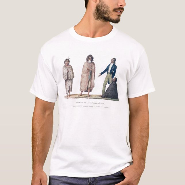 Infödingar av nyazeeländskt t shirt (Framsida)