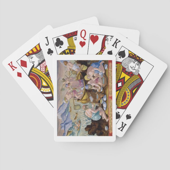 Infödingar som fiskar för jätte- musslor på casinokort (Baksidan)