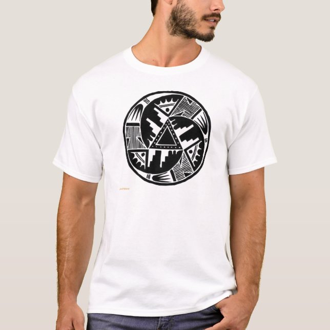 Infödingen rullar tee shirt (Framsida)