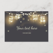 Infoga Burk-kalksträng för Rustic Mason- ljus