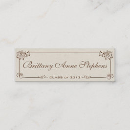 Infoga Canvas Studenten Namn-kort