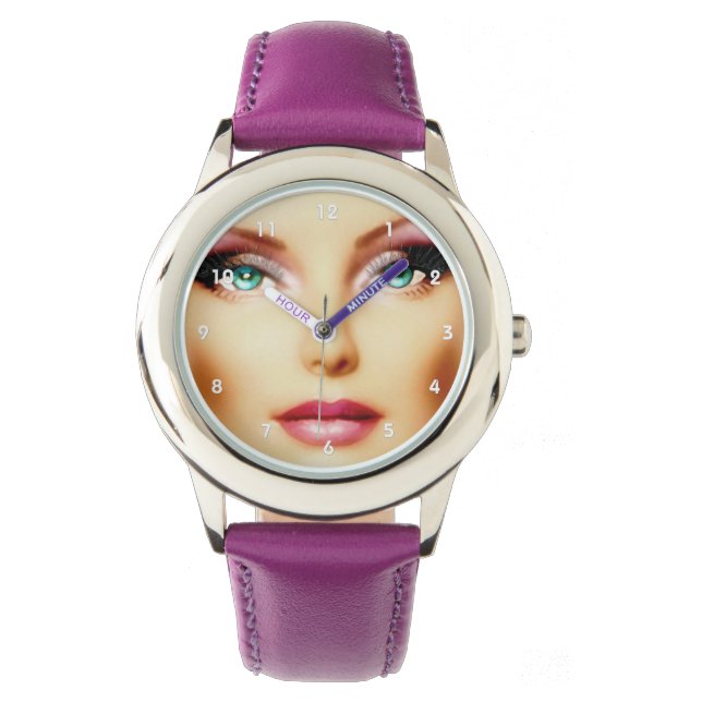 Infoga din egen bildCoola Barn Stainless Steel Armbandsur (Framsida)