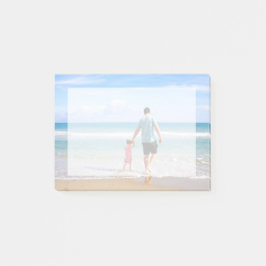 Infoga ditt eget foto post-it block