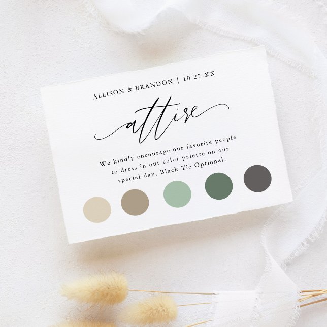 Infoga hämtning av Elegant bröllop Färg-kod Inbjudningar (Skapare uppladdad)