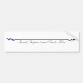 Infoga inspirationsoffert här - Lila Bildekal