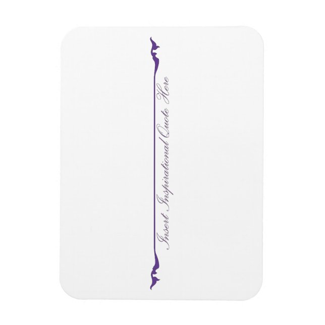 Infoga inspirationsoffert här - Lila Magnet (Vertikal)