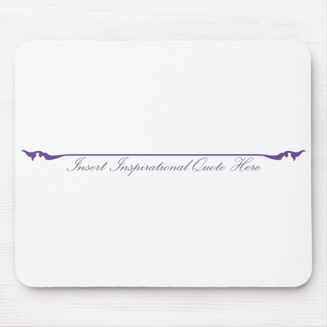 Infoga inspirationsoffert här - Lila Musmatta (Framsidan)