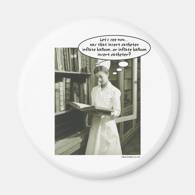 Infoga kateterinflatbubbla eller..... magnet (Framsidan)