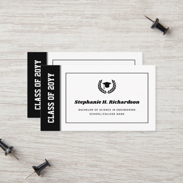 Infoga Namn-kort för aktuellt Studenten-meddelande (Fram/Back In Situ)