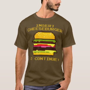 Infoga ostburgare för att fortsätta matostburgare t shirt