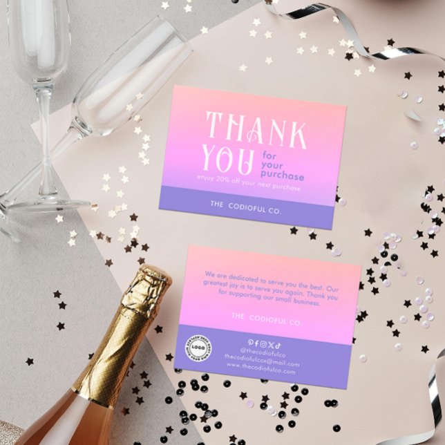 Infoga övertoningskort Paket Visitkort (Skapare uppladdad)