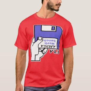 Infoga retro-videospel Kommandoo Amiga Workbench T Shirt