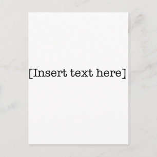 infoga text här vykort