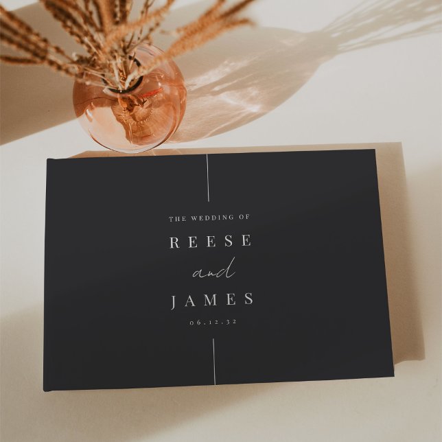 Infogad | Modern Minimal Bröllop Gästböcker (Skapare uppladdad)