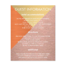 Infogning av ro Guld och kopparmodern Bröllop