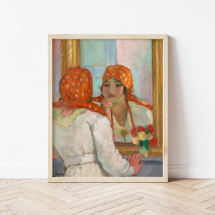 Inför Spegel Henri Lebasque Poster