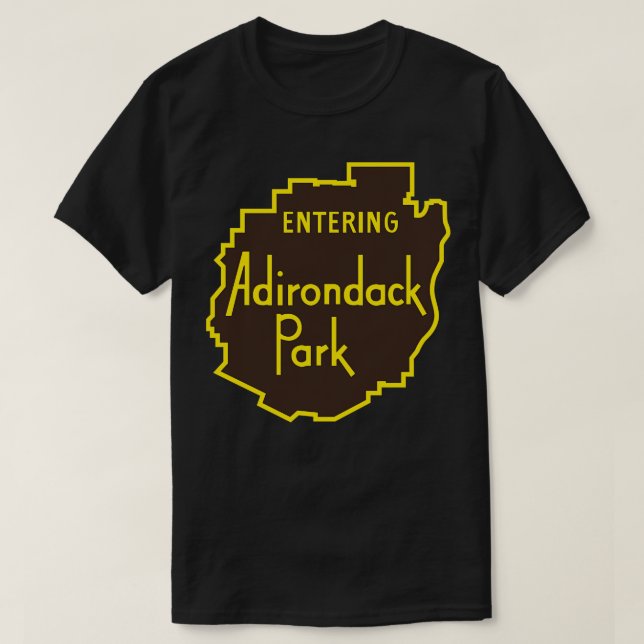 Införande av Adirondack Park-signatur T Shirt (Design framsida)
