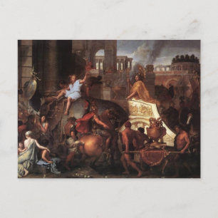 Införande av Alexander Into Babylon Vykort