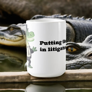 Införande av Gator i en rättstvist Kaffemugg