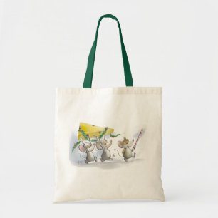 Införande av julklappen tygkasse