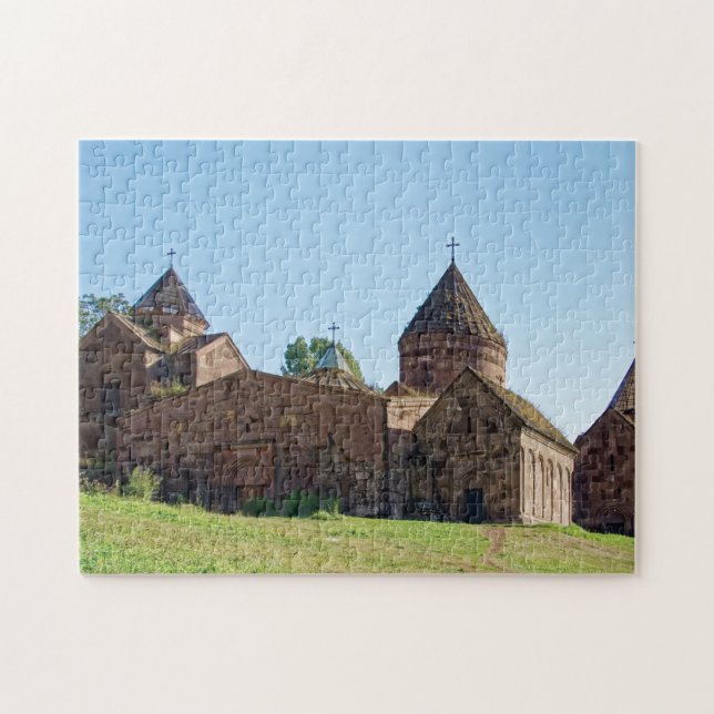 Införande av kloster i Gorakank, Armenien Pussel (Horisontell)