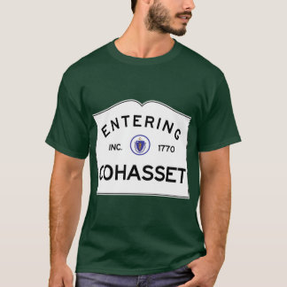 Införande av Morsa i Cohasset Massachusetts Common T Shirt