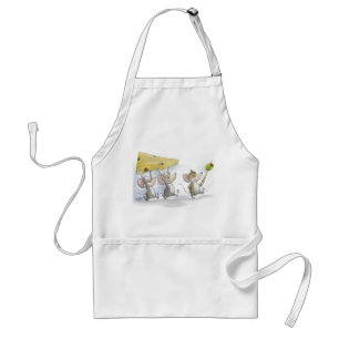 Införande av ost (med oliver) Apron Förkläde