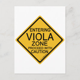 Införande av Viola Zon Vykort