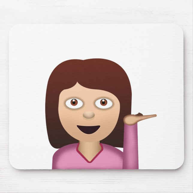 Information Desk Person Emoji Musmatta (Framsidan)