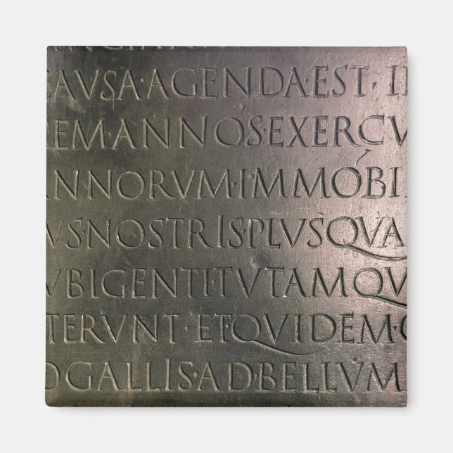 Information från Claudian Bord Magnet (Framsidan)