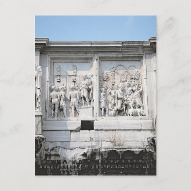 Information från Constantine Arch Vykort (Framsida)