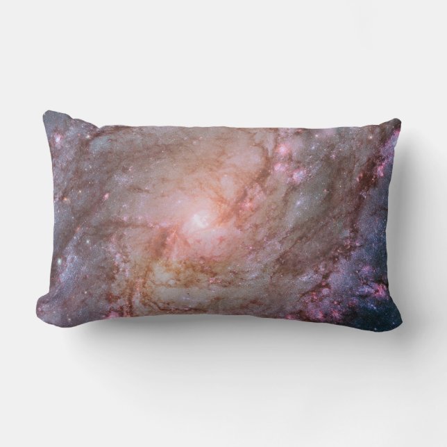 Information från Spiral Galaxy M83 Lumbarkudde (Framsida)