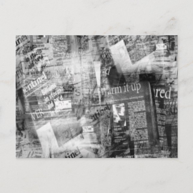 Information Junkie Vykort (Framsida)