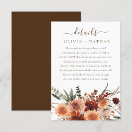 Information om alla seasons Divine Boho Blommigt B Tilläggskort