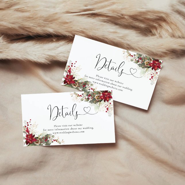 Information om Baby Shower (Julrött barn) Tilläggskort (Skapare uppladdad)