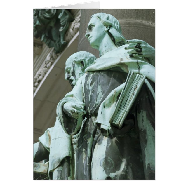 Information om Berlins katedral Hälsningskort (Framsidan)