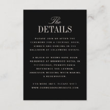 Information om Black Cream Classic Elegance Bröllo