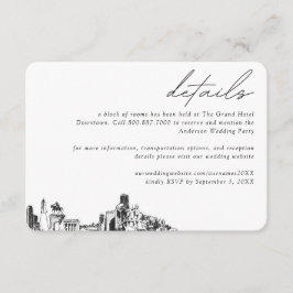 Information om blocket Houston Bröllop Hotel Room Tilläggskort