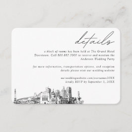 Information om blocket Indianapolis Bröllop Hotel  Tilläggskort