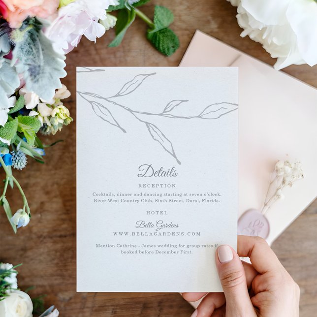 Information om Blommigten elegant Tilläggskort (Skapare uppladdad)