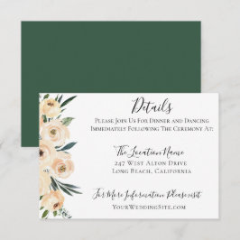 Information om Blommigten för Neutralt av elegant  Inbjudningar