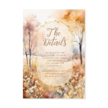 Information om Blommigten Rustic Bröllop på hösten