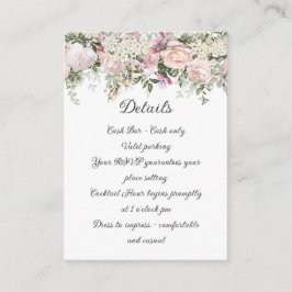 Information om Blommigten Sommar Ro Tilläggskort