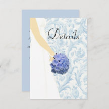 Information om Blue Elegant bröllop Gown Bröllop