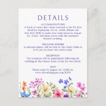 Information om Bright Vivid Färg Wildblomma Bröllo