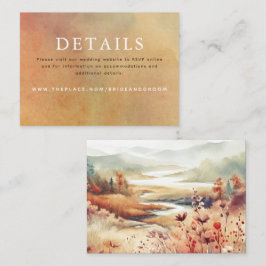 Information om Bröllop-kort för små höljen Tilläggskort