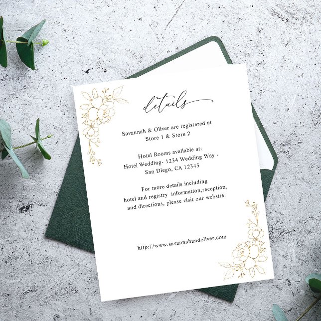 Information om budgeterad Guld-relaterad Blommigt Flygblad (Skapare uppladdad)