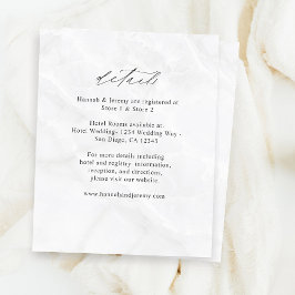 Information om budgetmarmor